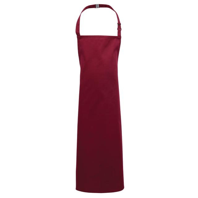Classic Premier childrens bib apron available in 12 colours. Self fabric neckband. Self fabric ties 50cm long. Width: Infant 43cm, Junior 48cm. Length: Infant 53cm, Junior 63cm. Made from Oeko-Tex® Standard 100 fabric. These aprons have an adjustable nec. Fabric:65% Polyester, 35% Cotton twill Weight: 195gsm. Size - Infants (3-6 years), Junior (7-10 years).