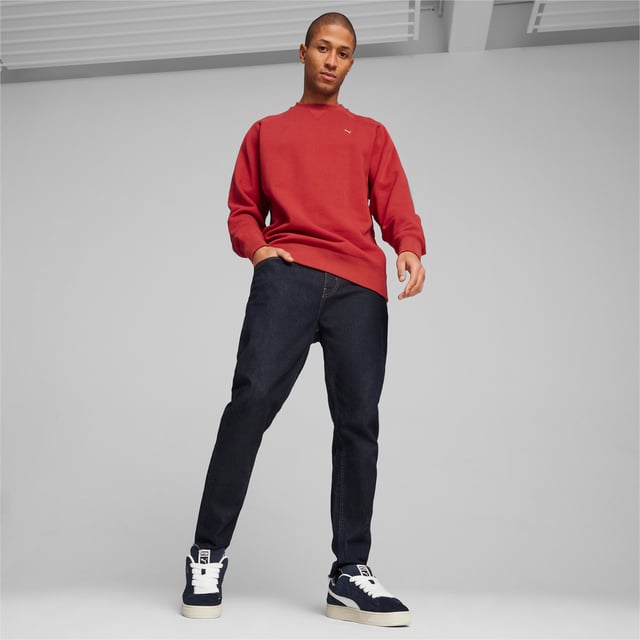 Basket Puma Suede XL Herren Blau Leder. Authentischer Schuh der Marke Puma - Streetwear/Sportswear-Design von Puma - Puma für Herren, modisch und perfekt für den Alltag - Die blauen Basket Pumas lassen sich hervorragend mit dem Rest Ihrer Garderobe kombinieren - Bequemes Leder-Material - Klassische Schnürsenkel - Suede XL - Synthetik.