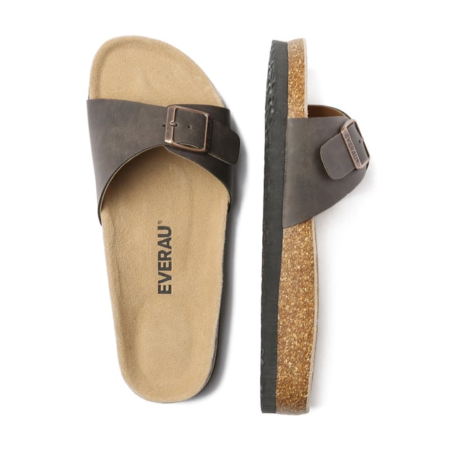 EVER AU Women Swan Leather Easy Slip-On Sandals - Brown Oiled Leather Introducing the Swan Slides: designed for top-tier comfort and style. Constructed with premium cow suede and equipped with adjustable buckled straps to accommodate various foot shapes. Offered in white and dark brown, these adaptable sandals are ideal for vacations, beach trips, or daily use.
Product No. EAU5005
Description: - Leather Upper - Cowhide Midsole - EVA Sole