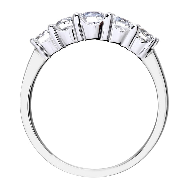 18K (750) Yellow Gold: 2.9gr; # Diamond: 1ct