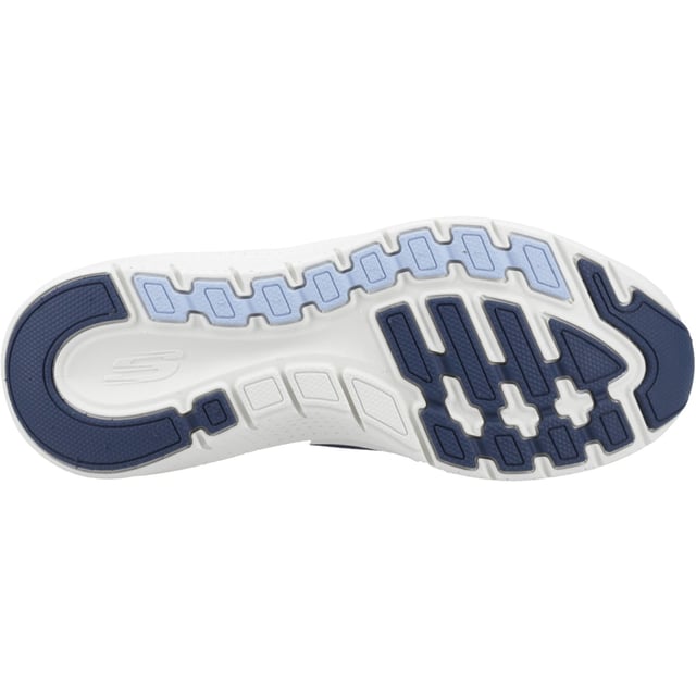 All-day comfort and support combine in Skechers Arch Fit 2.0 - Big League. This lace-up vegan design features an engineered mesh upper with a removable Arch Fit insole and a cushioned midsole.