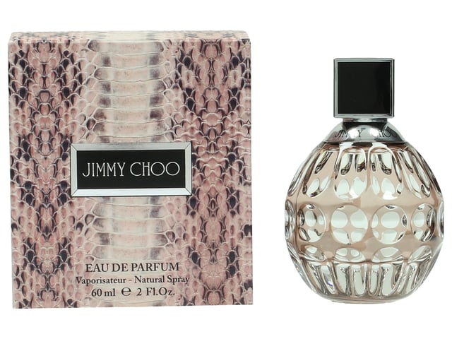 Jimmy Choo design house launched Jimmy Choo perfume in 2011 as empowering but sensual fragrance for women. Jimmy Choo notes consist of modern chypre fruity orchids toffee caramel and patchouli to create this seductive confident aroma.