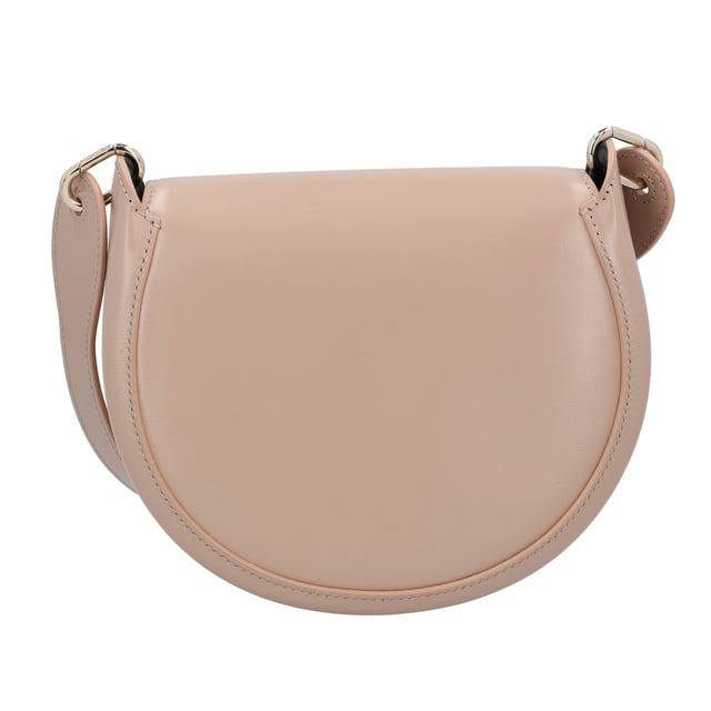 Size: 20.5cm x 17cm x 6cm (width x height x depth

Strap height 35-52cm

- Pockets: 1 inner zipper

- Material: CALF LEATHERMeasurments:  width: 60 mm length: 205 mm height: 170 mm strap length: 350-520 mm