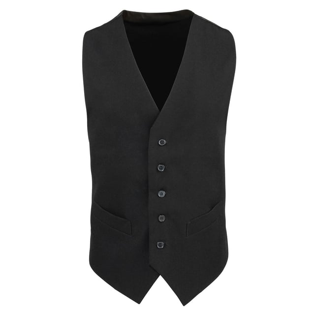 Materialzusammensetzung (%): 100% Polyester. Gewebe: Leinenbindung, Satin. Design: Unifarben. GSM (Gramm pro Quadratmeter): 185. Button-Down-Kragen. Pflegeleicht, Gepolstert. Taschenart: 2 Vordertaschen. Rücken: Verstellbar. Nachhaltigkeit: Amfori-Freigabe, BSCI, Oeko-Tex Standard 100 zertifiziert, REACH, Sedex, WRAP Zertifikat. Ärmellos. V-Ausschnitt.