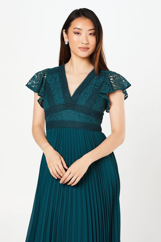 open lace back dress Rust bridesmaid dress collection – CK Squared Boutique main image 0