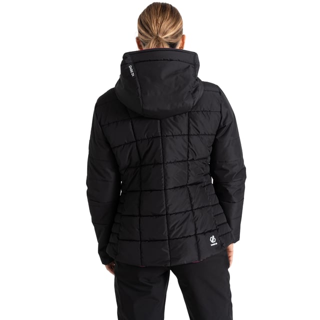 100% Recycled Polyester. Fabric: Stretch. Design: Logo, Quilted. Fabric Technology: Ared 15/30, Breathable, DWR Finish, Thermal, Waterproof. Cuff: Adjustable, Inner Stretch, Touch Fastening Tab. Chin Guard, Gel Grip, Goggle Stash With Lens Wipe, High Warmth, Inner Zip Guard, Scrim Back Panel, Snowskirt, Taped Seams. Neckline: Hooded, Standing Collar. Sleeve-Type: Long-Sleeved. Hood Features: Grown On Hood, Technical, Wired Peak. Pockets: Ski Pass Pocket, 2 Lower Pockets, Zip, 2 Internal Pockets, Stow Pocket, Mesh Lined. Fastening: Zip. Hem: Adjustable. Sustainability: Made from Recycled Materials. 6 UK: 30 in. 8 UK: 32 in. 10 UK: 34 in. 12 UK: 36 in. 14 UK: 38 in. 20 UK: 45 in. 18 UK: 43 in. 16 UK: 40 in.