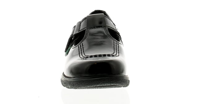 <Ul><Li>Kickers Fragma T Bar J Girls Shoes In Black Patent</Li><Li>Girls Kickers T Bar School Shoe With Leather Upper And Stitch Detail To The Vamp. Touch Fastening For Easy Access.</Li><Li>Leather Upper</Li><Li>Fabric Lining</Li><Li>Synthetic Sole</Li><Li>Girls Kids Young Patent Leather Mary Jane Kickers Kick Branded Brand Branding School Shoe Touch Fastening</Li>