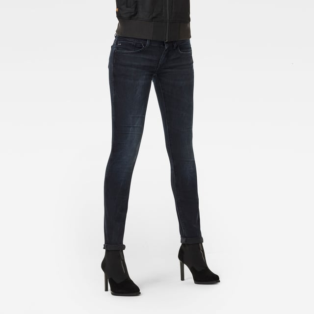 G star lynn hotsell mid skinny black