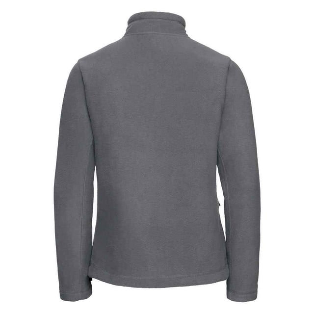 Material: 100% Polyester. Fabric: Dense Compact Pile Fleece. Design: Plain. 320gsm. Fabric Technology: Anti-Pilling. Coverstitch Detail, Panel Detail, Unlined. Cuff: Hemmed. Sleeve-Type: Long-Sleeved. Neckline: Standing Collar. Pockets: 2 Side Pockets, Zip. Fastening: Full Zip. Hem: Adjustable, Drawcord. Sustainability: WRAP Certified.