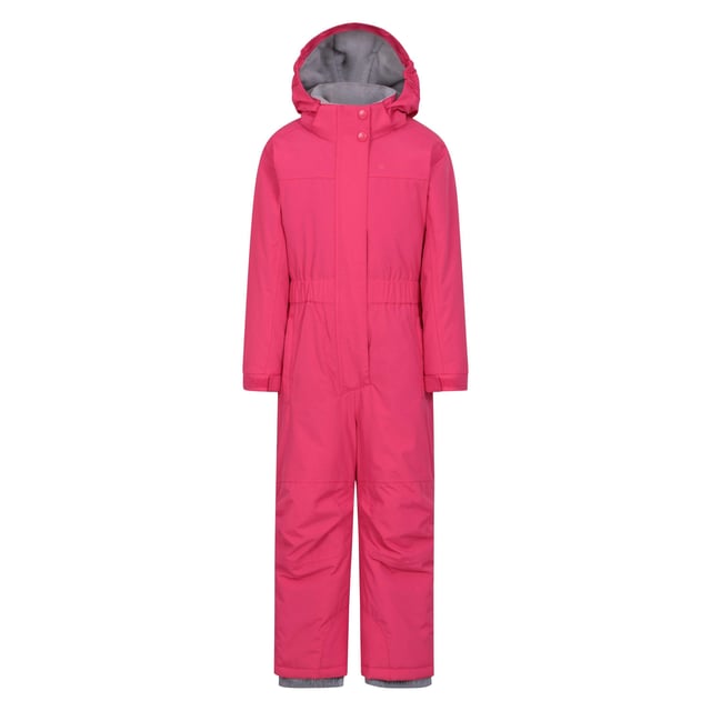 Fabric: Soft Touch. Lining: Fleece. Design: Logo. Pockets: 2 Side Pockets. Hem: Adjustable. Cuff: Elasticated, Touch Fastening Tab. Neckline: Hooded. Sleeve-Type: Long-Sleeved. Hood Features: Adjustable, Grown On Hood. Fabric Technology: Breathable, Waterproof. Fastening: Concealed Zip, Pull-On, Stormflap, Stud. Elasticated Ankles, Elasticated Waist, Reinforced Knee, Taped Seams, Thermal Tested to -10C. 9-10 Years: 28.5 in. 11-12 Years: 30.5 in. 5-6 Years: 24 in. 7-8 Years: 26 in. 3-4 Years: 22.5 in. 2-3 Years: 22 in.