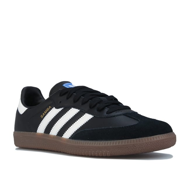 Samba Regular Men's adidas Originals Samba OG Trainers in Black-White