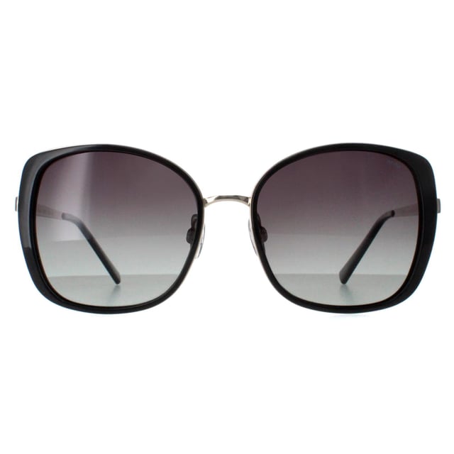 INVU Square Womens Black Gold Grey Polarized B1907  Sunglasses Step into sophistication with the INVU Designer Sunglasses model B1907F, crafted for women who appreciate bold style. These stunning sunglasses feature a sleek square frame in classic black plastic, enhanced with elegant metal arms, and are paired with chic grey polarized gradient lenses. The B1907F model offers the perfect blend of fashion-forward design, exceptional UV protection, and unparalleled comfort. Available at an extraordinary discount from the regular retail price, these premium sunglasses are a must-have accessory for any discerning fashionista. Elevate your look and embrace the luxury of INVU without breaking the bank.