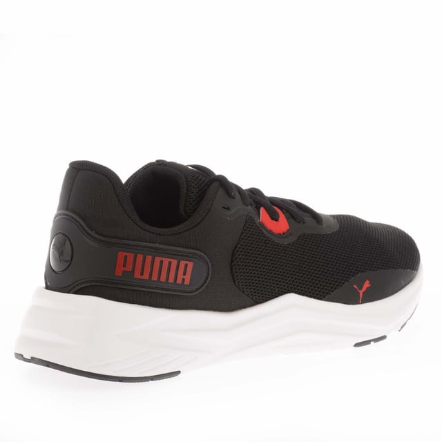 Mens Puma Disperse XT 3 Knit Trainers in black - white.- Textile upper.- Lace fastening.- Lightly padded ankle and tongue.- SoftFoam+ insole for optimal cushioning and comfort.- Reinforced heel.- One-piece CMEVA midsole and outsole.- Rubber pods are strategically placed for durability and traction.- Ref: 37901002