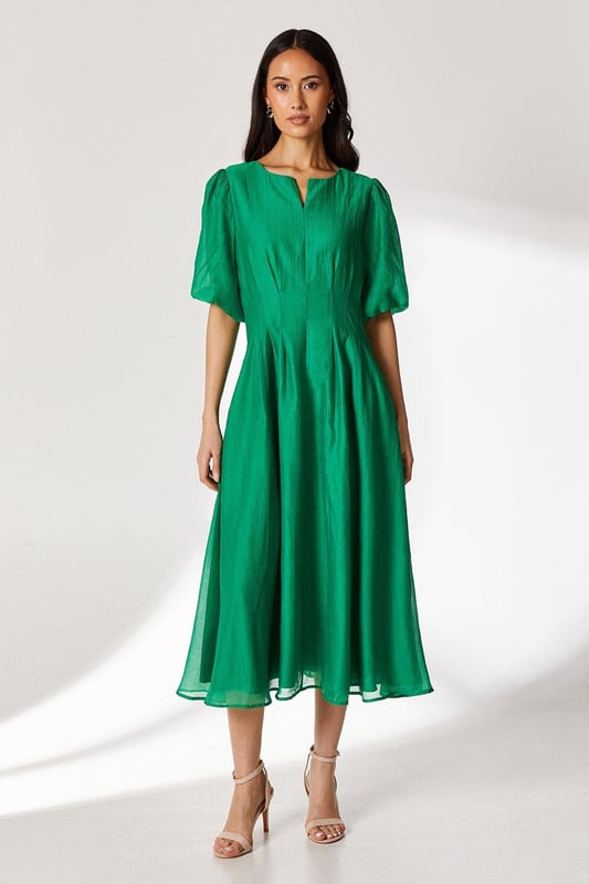 Organza midi dress cheap