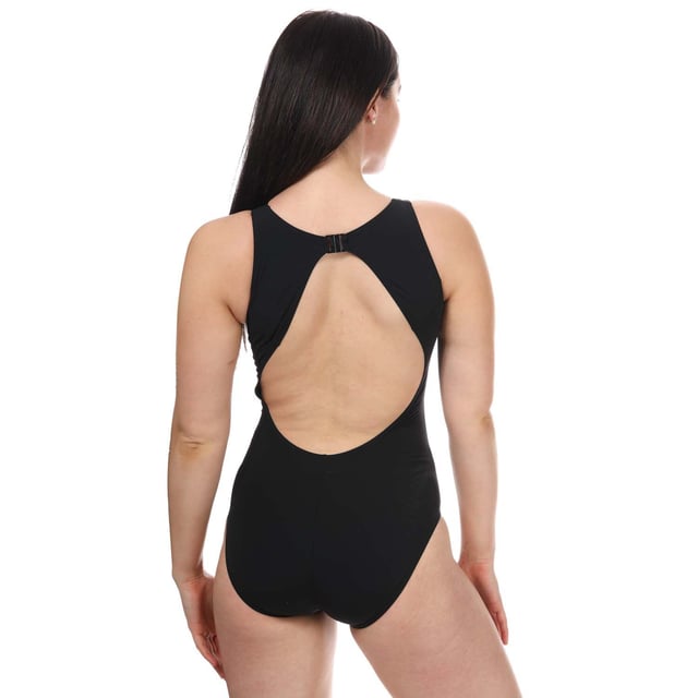 Women s Speedo Sculpture Vivashine Swimsuit in Black