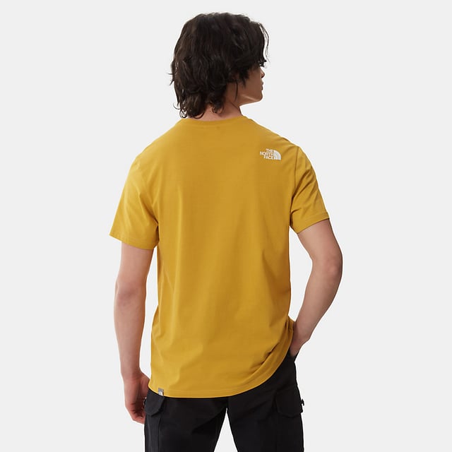 North face store yellow top