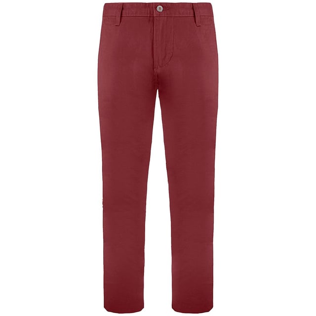 Dockers Slim Tapered Leg Men's Brown Chino Trousers are a stylish and versatile addition to your wardrobe, known for their modern fit and classic chino design. Here are the key features and details commonly associated with this type of chino trousers:

 Slim Tapered Fit:  These trousers offer a modern slim tapered fit, which means they are narrower through the thigh and gradually taper down to a slimmer leg opening. This fit provides a contemporary and tailored appearance.

 Quality Material:  Dockers is known for using high-quality materials in their clothing. These chino trousers are typically made from a comfortable and durable blend of cotton and elastane (or spandex), offering flexibility and ease of movement.

 Brown Color:  The trousers come in a versatile and earthy brown color, making them suitable for a wide range of dress codes and occasions. Brown is a versatile and neutral color that pairs well with various tops and footwear.

 Button Fly:  These trousers often feature a button fly for secure closure and a classic look.

 Classic Four-Pocket Design:  The chino trousers feature the classic four-pocket design, including two front slant pockets and two back welt pockets. This design is both functional and stylish.

 Flexible Waistband:  Some Dockers chino trousers include a flexible waistband that provides extra comfort and allows for a better fit.

 Versatile Styling:  The slim tapered fit and brown color make these trousers versatile for various occasions. They can be dressed up with a dress shirt and blazer for a smart-casual look or worn casually with a t-shirt or sweater for everyday wear.

 Dockers Branding:  You can typically find Dockers branding elements, such as the Dockers logo tag or label, integrated into the trousers' design, reflecting the brand's commitment to quality and style.