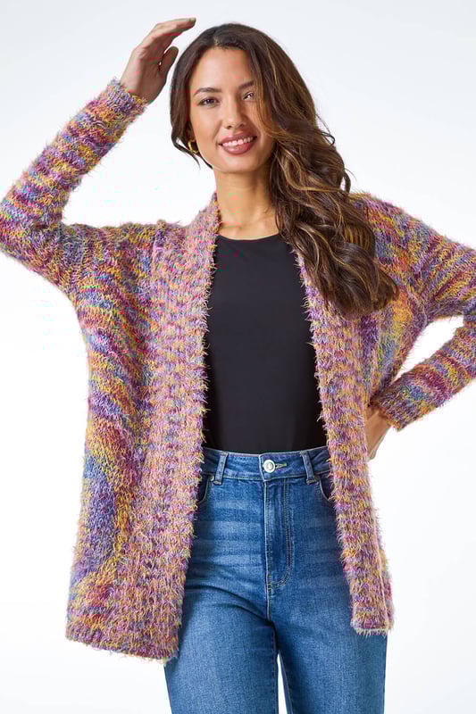 Long cosy cardigan store