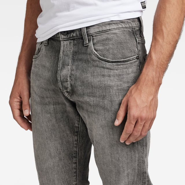 G star 3301 on sale slim jeans grey