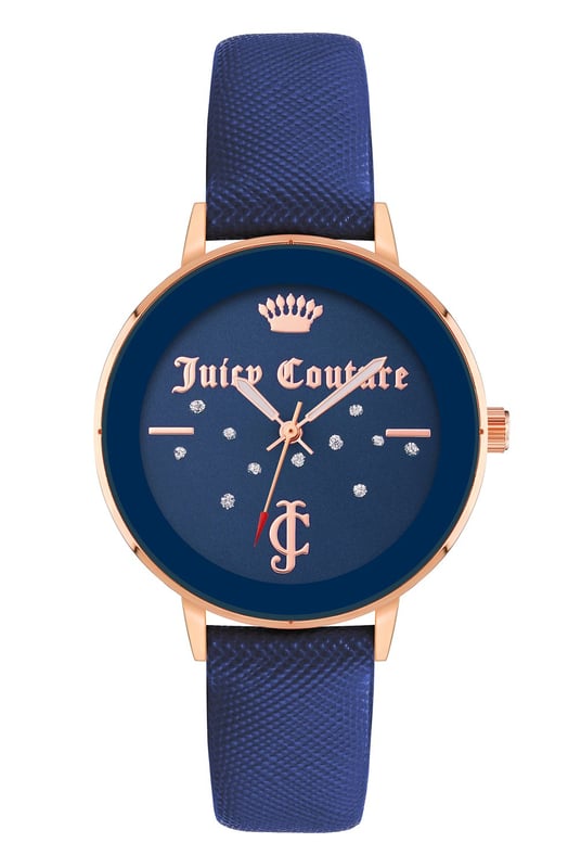 Juicy Couture Watch JC/1264RGNV
Genero: Mujer
Color principal: Oro rosa
mecanismo de relojeria: Cuarzo (bateria)
formato de la visualizacion: Analogico
La resistencia al agua: 0 ATM
Cierre del reloj: Hebilla de alfiler
Funciona: No hay ninguna funcion extra
Color de la caja: Oro rosa
material de la caja: Metal
ancho de la caja: 38
longitud de la caja: 38
reloj de ajuste: Rhinestone
Color del brazalete: Azul
material del brazalete: Imitacion de cuero
el ancho de la cara: 16
circunferencia de la muneca: 23
entrega: Caja de relojes
Estilo: Moda
Altura de la carcasa: 8
Vidrio: Vidrio mineral
color de la esfera: Azul
Reserva de energia: No automatico
Bezel: Ninguno
