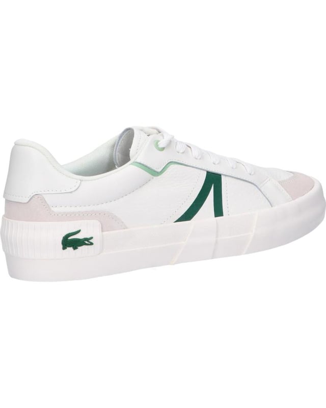 SNEAKERS LACOSTE FOR MAN 43CMA0057 L004 White, Padded insole, Nonslip soles, Flexible sole