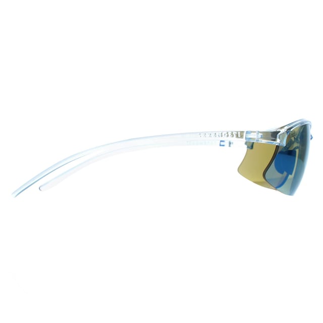 Serengeti SemiRimless Unisex Shiny Crystal Ice Blue Saturn Polarized 555nm Blue  Winslow  Winslow are a stylish semi rimless style crafted from lightweight acetate. These lenses include a spectral control and photochromic technology adapting and filtering light to perfection. The Serengeti branding features on the slender temples for authenticity.