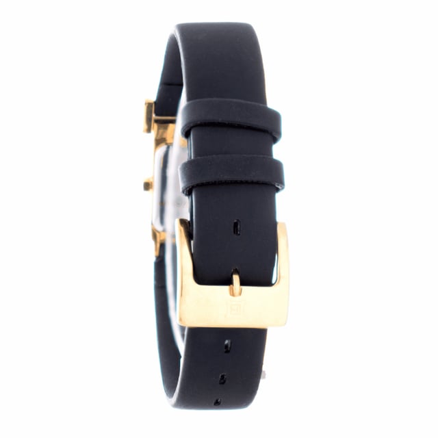 Laura Biagiotti LB0007S-03Z - Damenuhr Quarz aus Edelstahl• Material: Edelstahl• Glas: Mineral• Armband: Gummi• Farbe: Gold• Wasserbeständigkeit: 0 m (0 ATM)• Gehäusegröße: 15 mm
