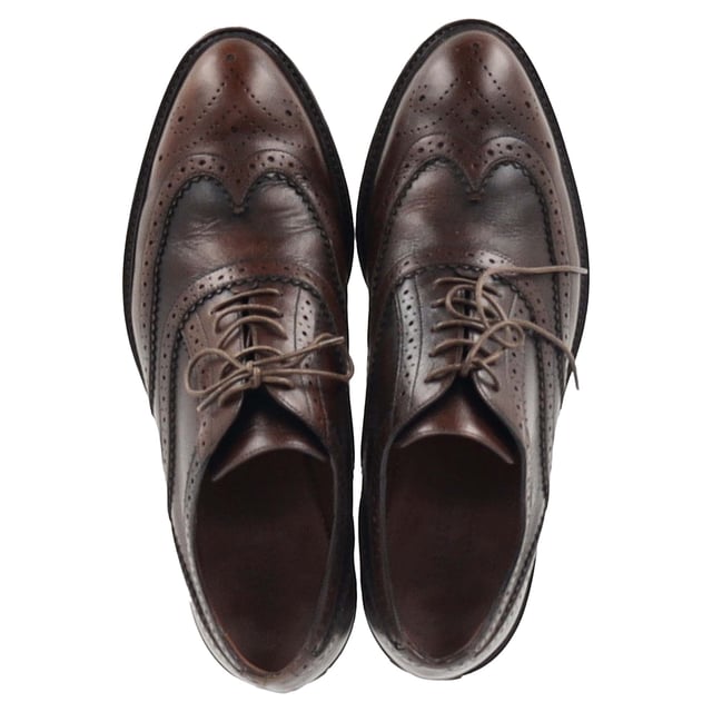 靴 BURBERRY Leather Wingtip Brogues Burberry Leather Wingtip Brogues