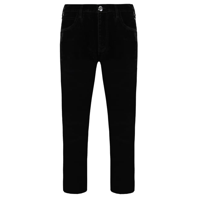 Emporio Armani J85 Regular Fit Byxor Svart Dam Byxor 6Z2J85 2N78Z 0999