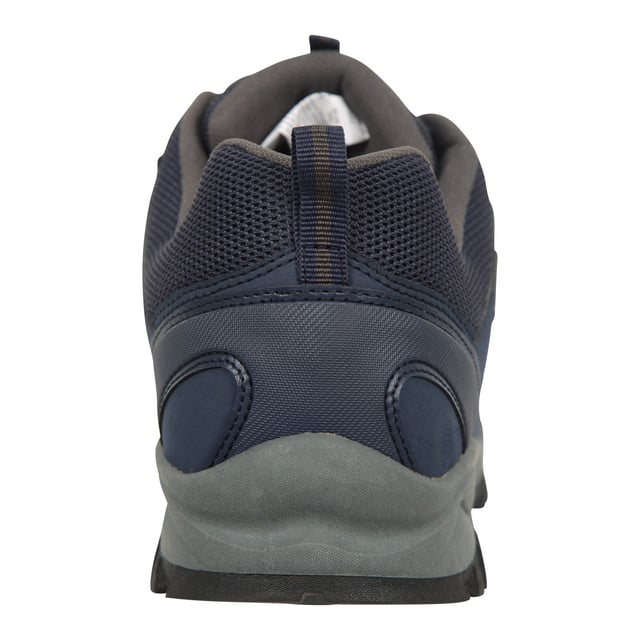 Upper: Waterproof. Lining: Breathable, Mesh. Insole: Cushioned, EVA. Outsole: High Traction Grip. 5 Eyelets. Heel & Toe Bumpers, Pull Tab. Flat. Cut: Low Cut. Design: Contrast Detail, Logo, Text. Toe Style: Round. Fastening: Lace Up.