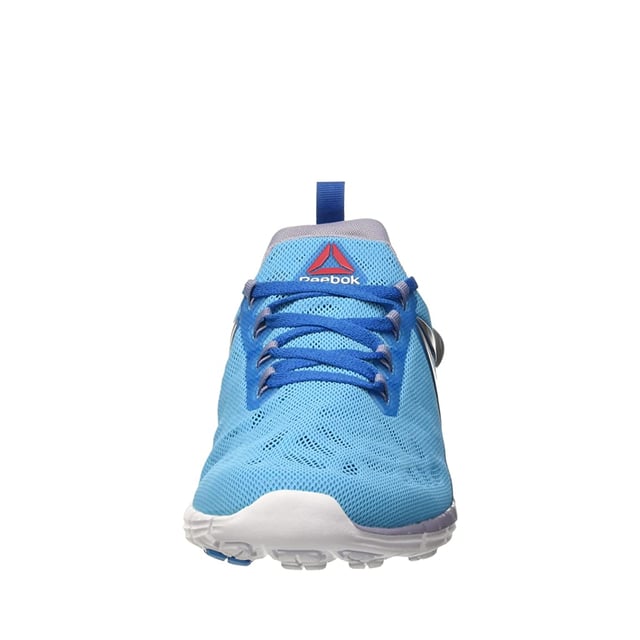 Reebok Zpump Fusion 2.5 Lace Up Blue Synthetic Womens Running