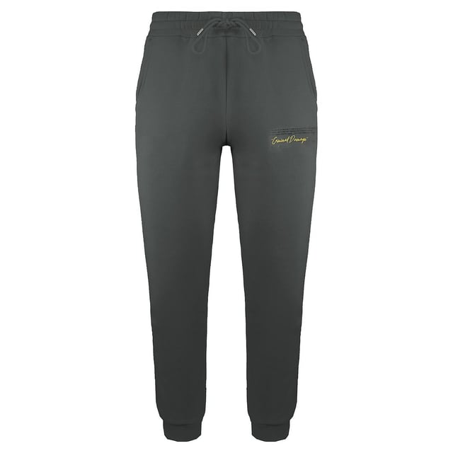 Criminal Damage Legacy Charcoal Grey Mens Jogging Bottoms