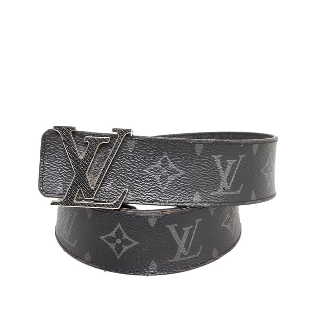 Black and white hotsell louis vuitton belt
