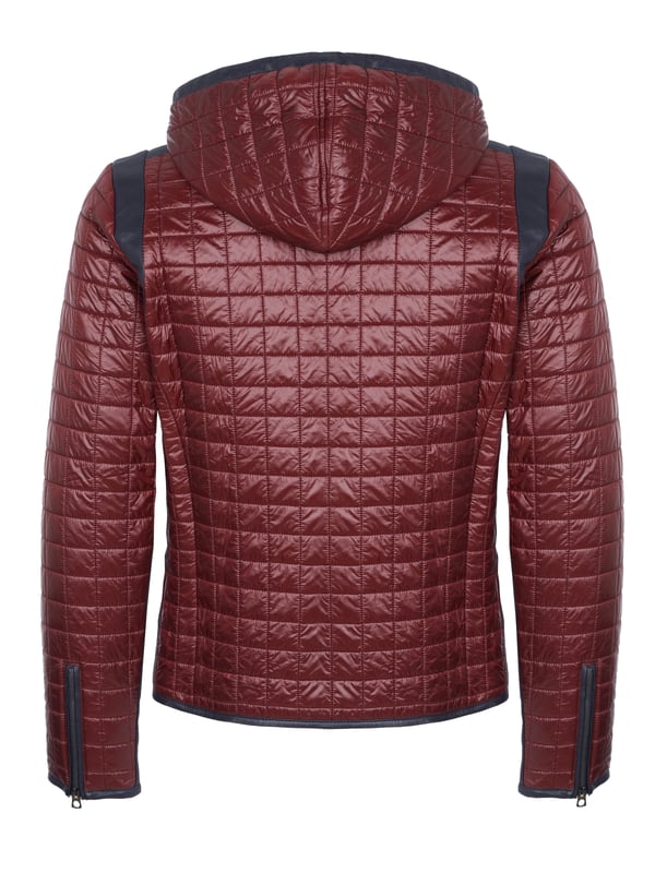 95% Polyamid, 5% Schafleder; Dolce & Gabbana Jacke;  Modell: G9EA5T G7AUZ 79;  Hochwertig verarbeitet;  Kapuze mit Tunnelzug;  Verschluss: Reißverschluss;  Zwei Fronttaschen mit Reißverschlüssen;  Zwei Innentaschen mit Reißverschlüssen