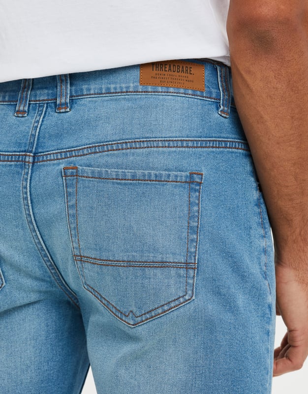 Alberta Regular Fit Denim Shorts