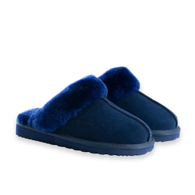 DETALLES Zapatilla acogedora, cómoda y fácil de poner Forro de lana de piel de oveja australiana genuina de primera calidad suave Parte superior de gamuza de cuero de primera calidad - Resistente al agua & Plantilla de piel de oveja australiana Procesamiento ecológico y de origen sostenible Zapatilla de piel de oveja unisex: se puede usar de día y de noche Suela de EVA suave: amortiguación extra y ligereza Piel de lana firme para una calidez superior 100% nuevo y de alta calidad, viene en una caja de marca, adecuada para regalo