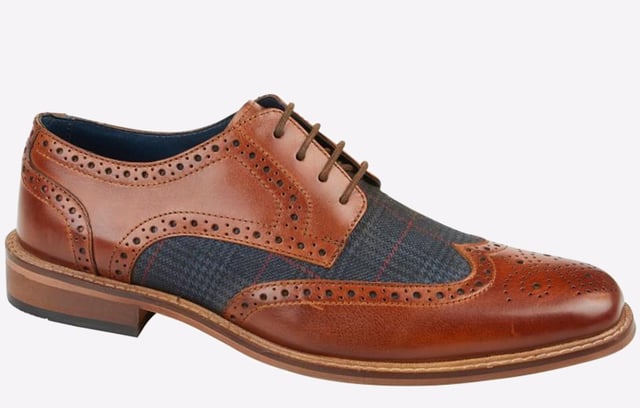 Roamers Mapleton MEMORY FOAM Brogues Mens