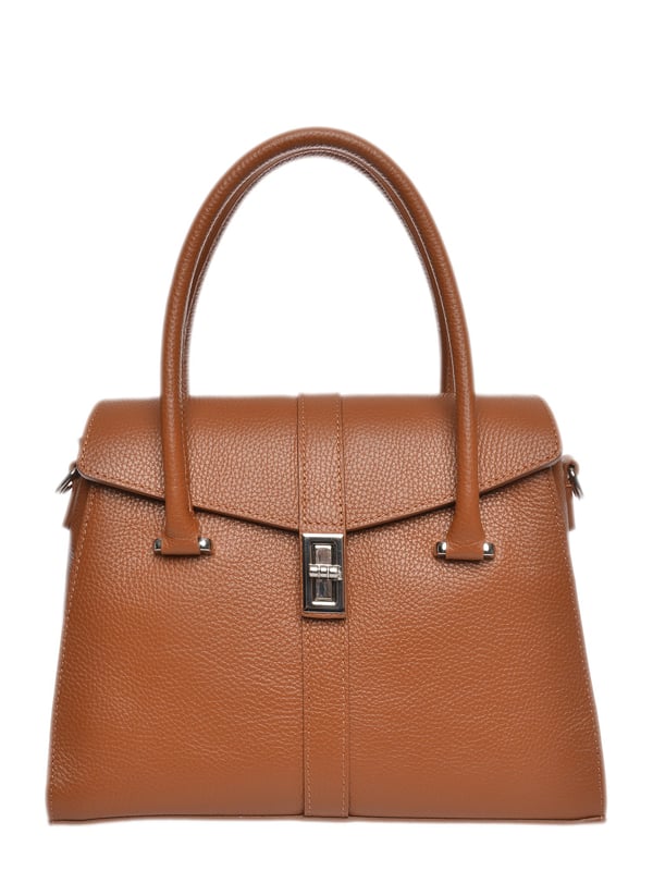 Luisa Vannini Brown Leather Bag