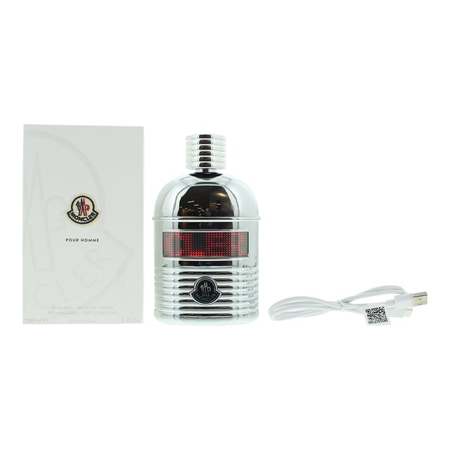 Moncler Pour Homme, created by Antoine Maisondieu and Christophe Raynaud, is a Woody Aromatic fragrance for men by Moncler. Perfect for most of the year, this fragrance can be worn both day and night and contains top notes of Clary Sage and Green Notes. Middle notes of this fragrance is Pine with base notes of Cedar, Vetiver, Sandalwood and Amber.