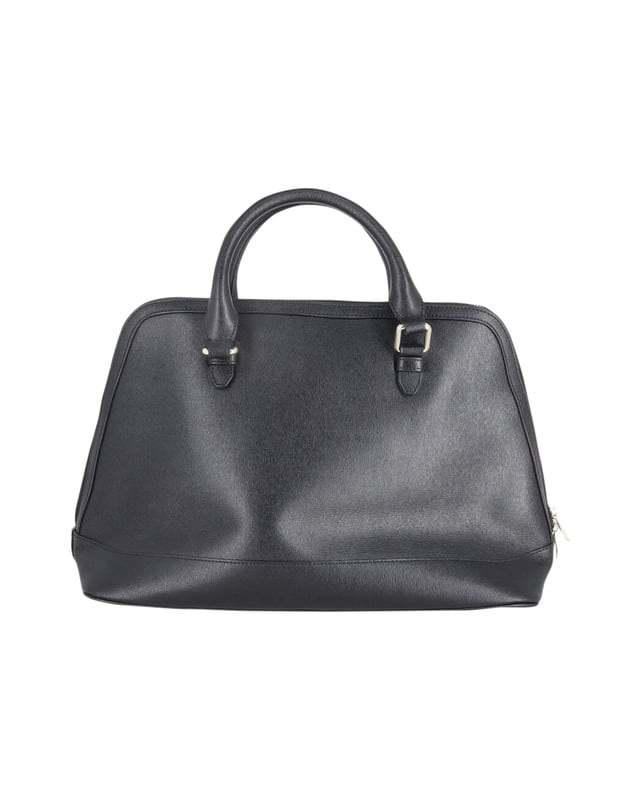 Versace collection pebbled hot sale leather tote bag