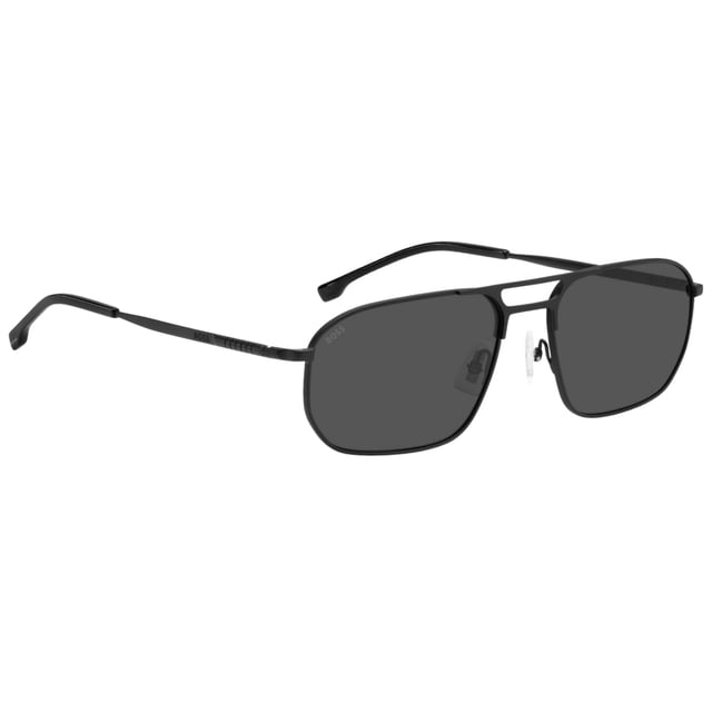 Make a statement with these Hugo Boss Sunglasses. Crafted with style and elegance, they offer 100% UV protection, making them the perfect accessory to an unforgettable look. The perfect accessory to take your style up a notch! Lens Width = 59mm, Nose Bridge Width = 18mm, Arm Length = 145mm, Made In China Hugo Boss Black 1446 0003 2K  Sunglasses Sunglasses, Sunglasses Case, Cleaning Cloth and Care Instructions all Included, 100% Protection Against UVA & UVB Sunlight and Conform to British Standard EN 1836:2005 Style Code: 1446 0003 2K
