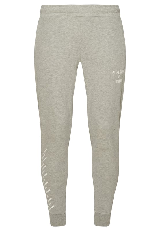 Joggers are a core part of any sporty wardrobe. We love to upgrade our classic designs with bold logos to catch the eye and ensure that your personal style never has an off day.Slim fit – designed to fit closer to the body for a more tailored lookDrawcord waistbandTwo side pocketsRibbed cuffsPrinted Code and Superdry logos