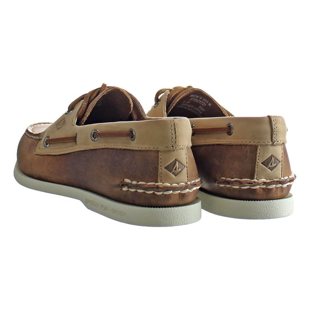 Sperry A/0 Lace-up Brown Smooth Leather Mens Zapatos STS21721