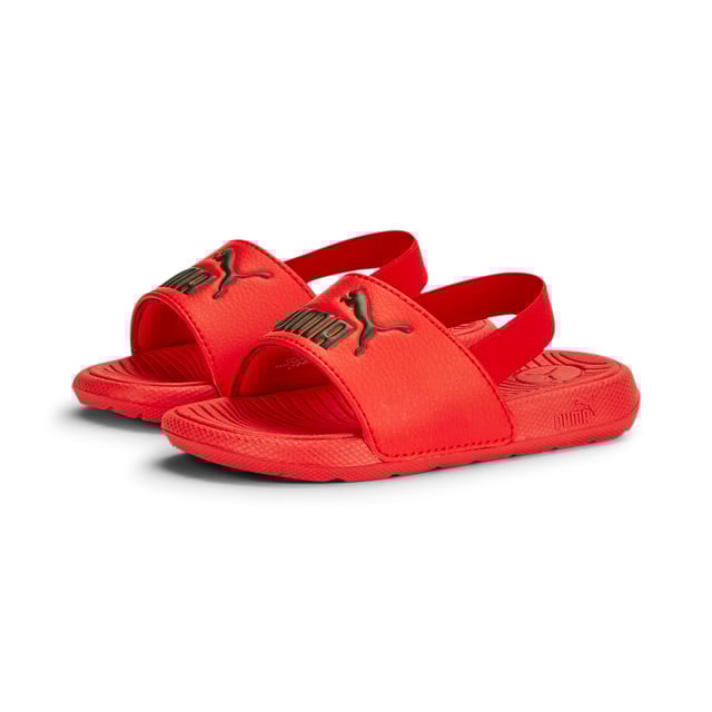 PRODUCT STORY: Meet the perfect summer shoes for your little one. These simple, lightweight slides feature a comfortable IMEVA midsole and an elasticated heel strap to keep them in place. Just slip them on and you’re set for a day at the beach or just hanging out at home. DETAILS: Synthetic upper; IMEVA midsole; IMEVA outsole; PUMA No. 1 Logo on the upper; PUMA Babies: Recommended for toddlers between 0 and 4 years.