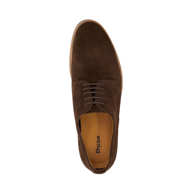Refresh your sartorial edit with Stanleyyy. Crafted from the finest material, this round-toed silhouette features a five-eyelet system and is detailed with tonal stitch details and a wooden veneer sole, enhanced with a contrast-stitch trim.