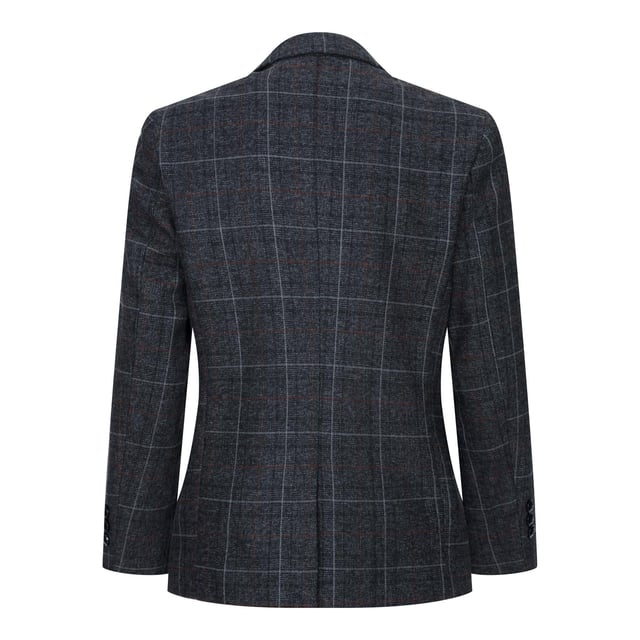 Mejore su estilo con esta prenda de alta calidad de tweed de algodón antracita, que le permitirá lucir un estilo elegante, formal, tradicional o vintage. Este toque moderno y elegante aporta un toque clásico de elegancia con un toque moderno. Esto lo hace único: Jacke: Zwei-Knopf-Design, das schön fällt. Construcción de media lona, que se adapta a la época del año en la que se lleva, mangas ajustadas y un cierre individual para una mayor elegancia. Oeste: Estilo clásico con tapas de madera. Rückenversteller für eine individuelle Passform. Anzugdetails: Ideal para cumpleaños, bodas, fiestas y eventos vintage. El diseño de tres piezas se compone de chaqueta, chaleco y manguito. Esta prenda de tweed antracitafarbena en tonos marrones es ideal para llevar todo el día y mantener el equilibrio entre la moda actual y la más moderna. Para el estilo adecuado, también es necesario un adaptador de corriente adecuado.