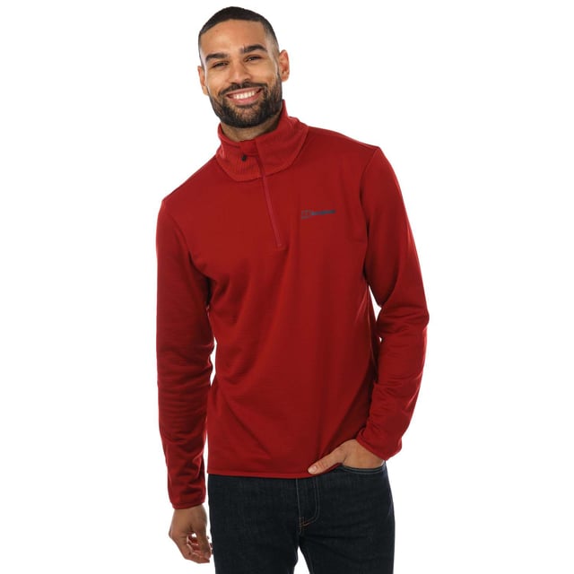 Berghaus mens fleece half zip on sale