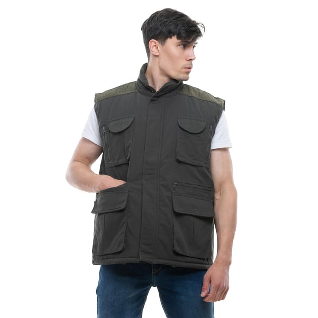 Raul's Herring Gilet For Men Durable Comfortable Layering Vest Earth Tones Versatile Everyday Layering Essential