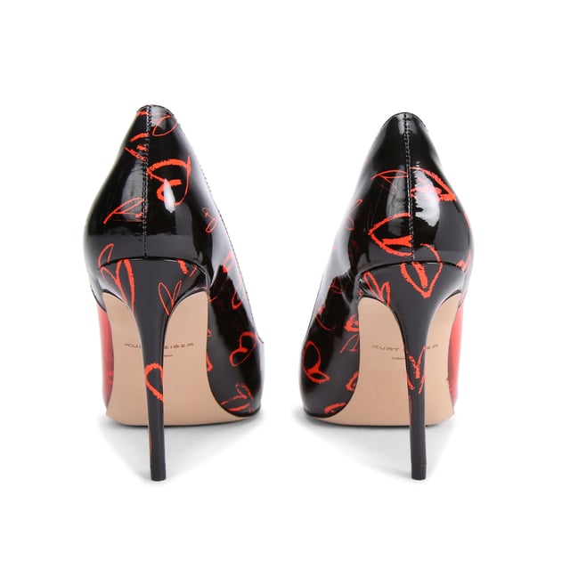 Kurt geiger red and black heels online