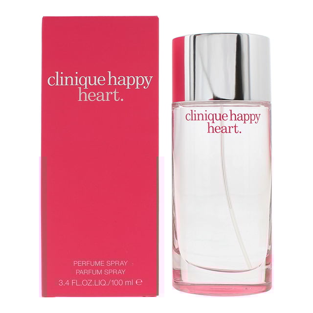 Clinique Happy Heart is a warming fragrance with a blend of floral notes, including water Hyacinth, along with Mandarin and Blonde Woods. The fragrance is light, cheery, long lasting and a wonderful scent for summer.